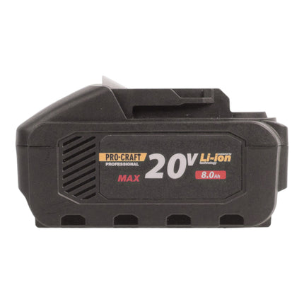 Procraft Starter Set 20 V 20 4A Schnell Ladegeraet 1x 20 8 Akku 8 0 Ah 2 - toolbrothers