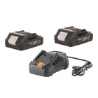 Procraft Starter Set 20 V 20 4A Schnell Ladegeraet 2x 20 2A Akku 2 0 Ah 0 - toolbrothers