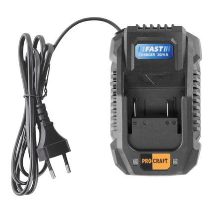 Procraft Starter Set 20 V 20 4A Schnell Ladegeraet 1x 20 4 Industrial Akku 4 0 Ah 3 - toolbrothers