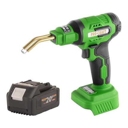 Procraft CS40 bb Akku Kunststoffschweissgeraet 20 V 600 C 0 7 1 1 A 1x Akku 4 0 Ah Koffer ohne Ladegeraet 0 - toolbrothers
