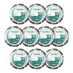 Makita 10x Diamak Diamanttrennscheibe 125 x 22,23 mm ( 10x D-80086 )