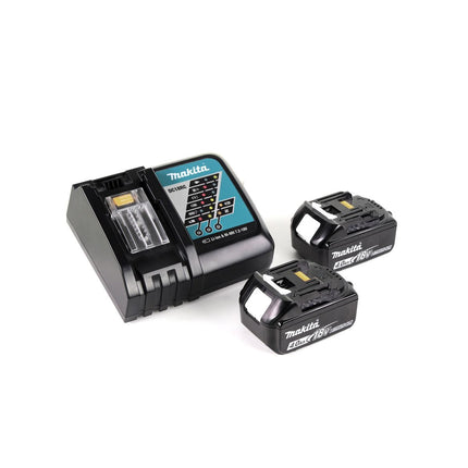 Makita DTD 170 RMJ Akku Schlagschrauber 1/4" 18 V Brushless Li-Ion mit 2x 4,0 Ah Akkus und Ladegerät im MakPac - Toolbrothers