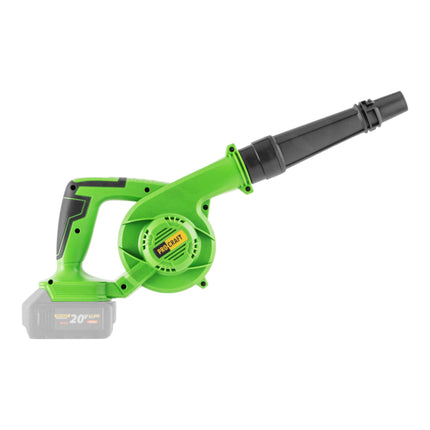 Procraft PB22bb Akku Laubblaeser 20 V 2x Akku 4 0 Ah Ladegeraet 4 - toolbrothers