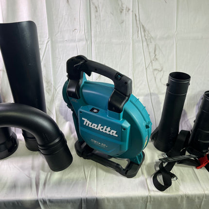 Makita DUB 363 ZV Akku Geblaese Laubsauger 36 V 2x 18 V Brushless Absaug Set ohne Akku ohne Ladegeraet Reparaturgeraet 0 - toolbrothers