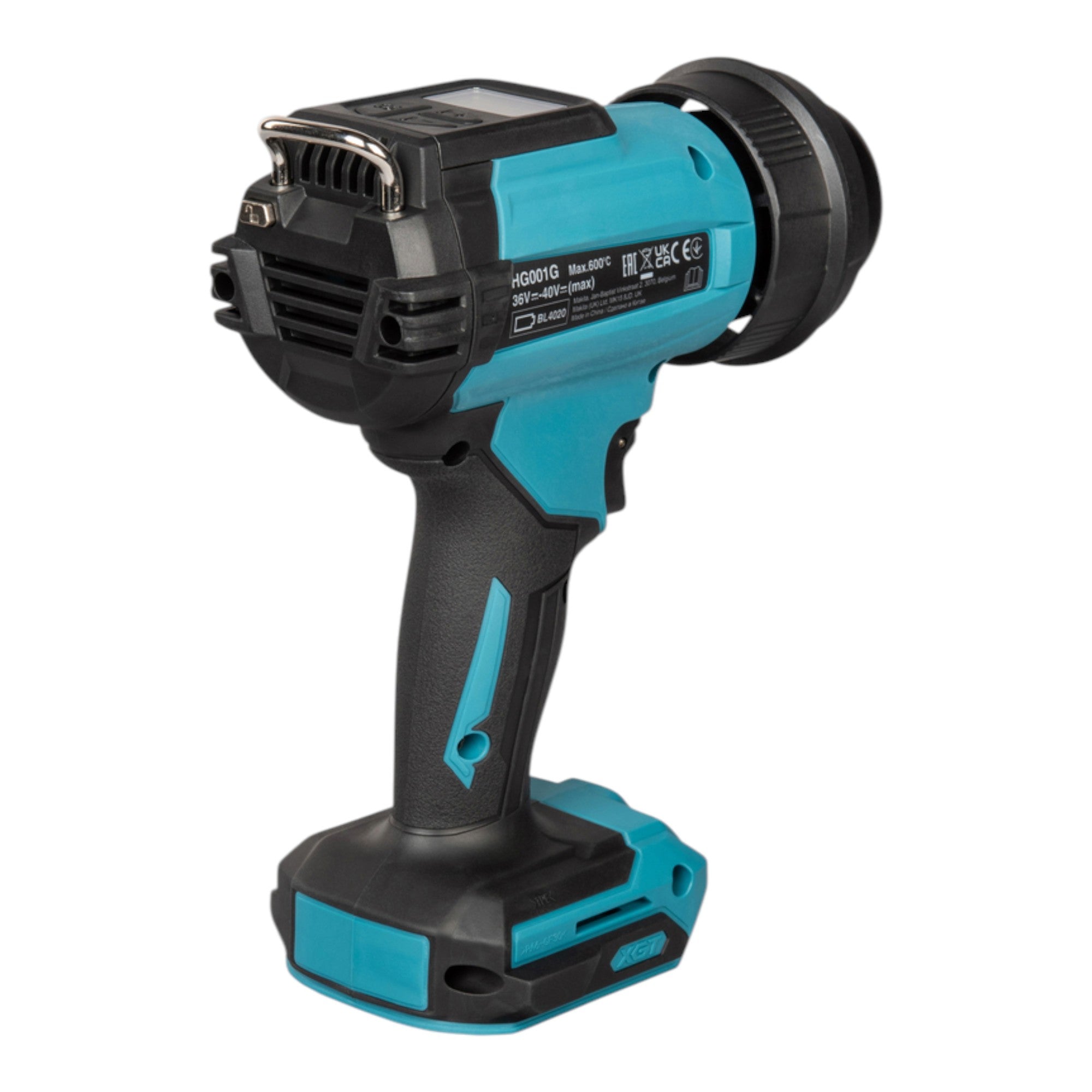 Makita HG 001 GZ02 Akku Heissluftgeblaese 40 V max 600 C Makpac ohne Akku ohne Ladegeraet 3 - toolbrothers