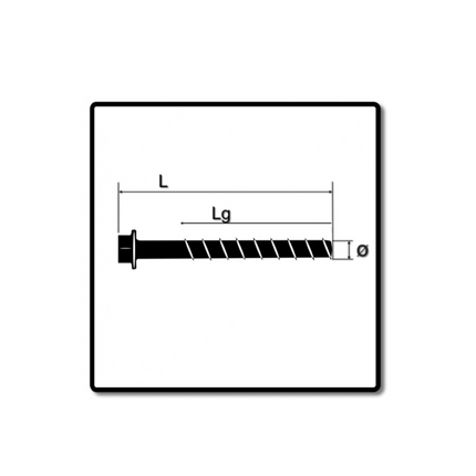 Fischer ULTRACUT FBS II Betonschraube 10x100 mm 100 Stk. ( 548743 ) Sechskantkopf SW15 Unterlegscheibe galvanisiert verzinkt + Makita NEMESIS 2 Hammer und Beton Bohrer SDS-Plus 10x215 ( B-58213 ) - Toolbrothers