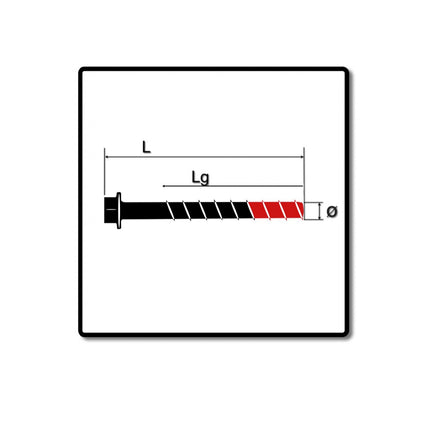 Fischer ULTRACUT FBS II A4 Betonschraube 10x100 mm 300 Stk. ( 3x 548744 ) SW15 Unterlegscheibe 45/35/15 A4 Edelstahl + Makita NEMESIS SDS-Plus Bohrer - Toolbrothers