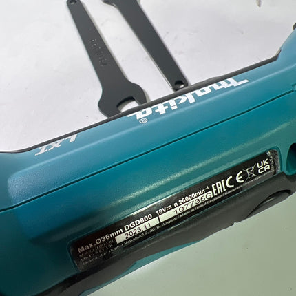 Makita DGD 800 Z Akku Geradschleifer 18 V Solo ohne Akku ohne Ladegeraet Leicht Gebraucht 2 - toolbrothers