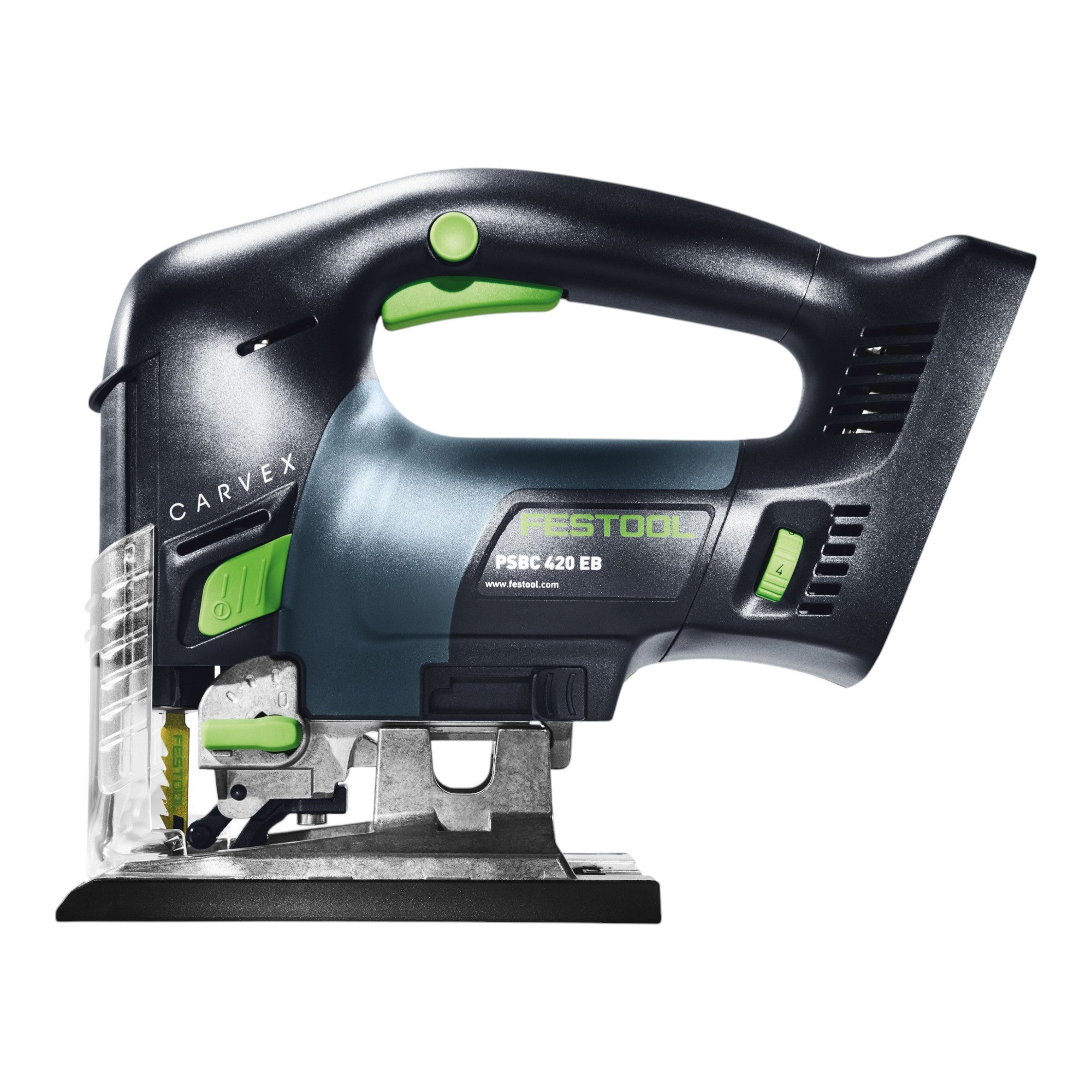 Festool PSBC 420 Basic Akku Pendelstichsaege 18 V 120 mm Brushless 2x Akku 5 0 Ah Ladegeraet Systainer 4 - toolbrothers