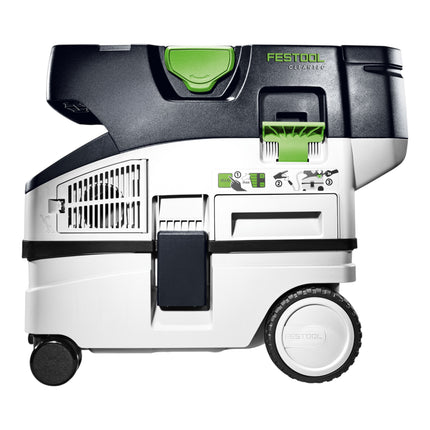 Festool CTLC MINI I Basic Akku Absaugmobil 36 V 2x 18 V Staubkl L 2x Akku 5 0 Ah Doppelladegeraet Systainer 2 - toolbrothers