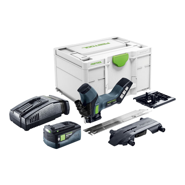 Festool ISC 240 EB Basic Akku Daemmstoffsaege 18 V 240 mm 1x Akku 5 0 Ah Schnellladegeraet Systainer 0 - toolbrothers