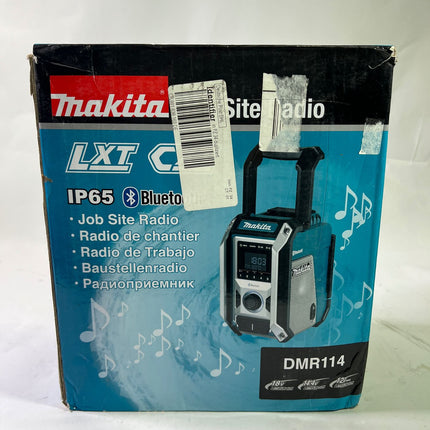 Makita DMR 114 Akku Baustellenradio 12 14 4 18 V AM FM Bluetooth IP 65 Neuwertig 3 - toolbrothers