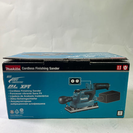Makita DBO 380 Z Akku Schwingschleifer 18 V 93 x 185 mm Brushless Solo ohne Akku ohne Ladegeraet Gebraucht 3 - toolbrothers