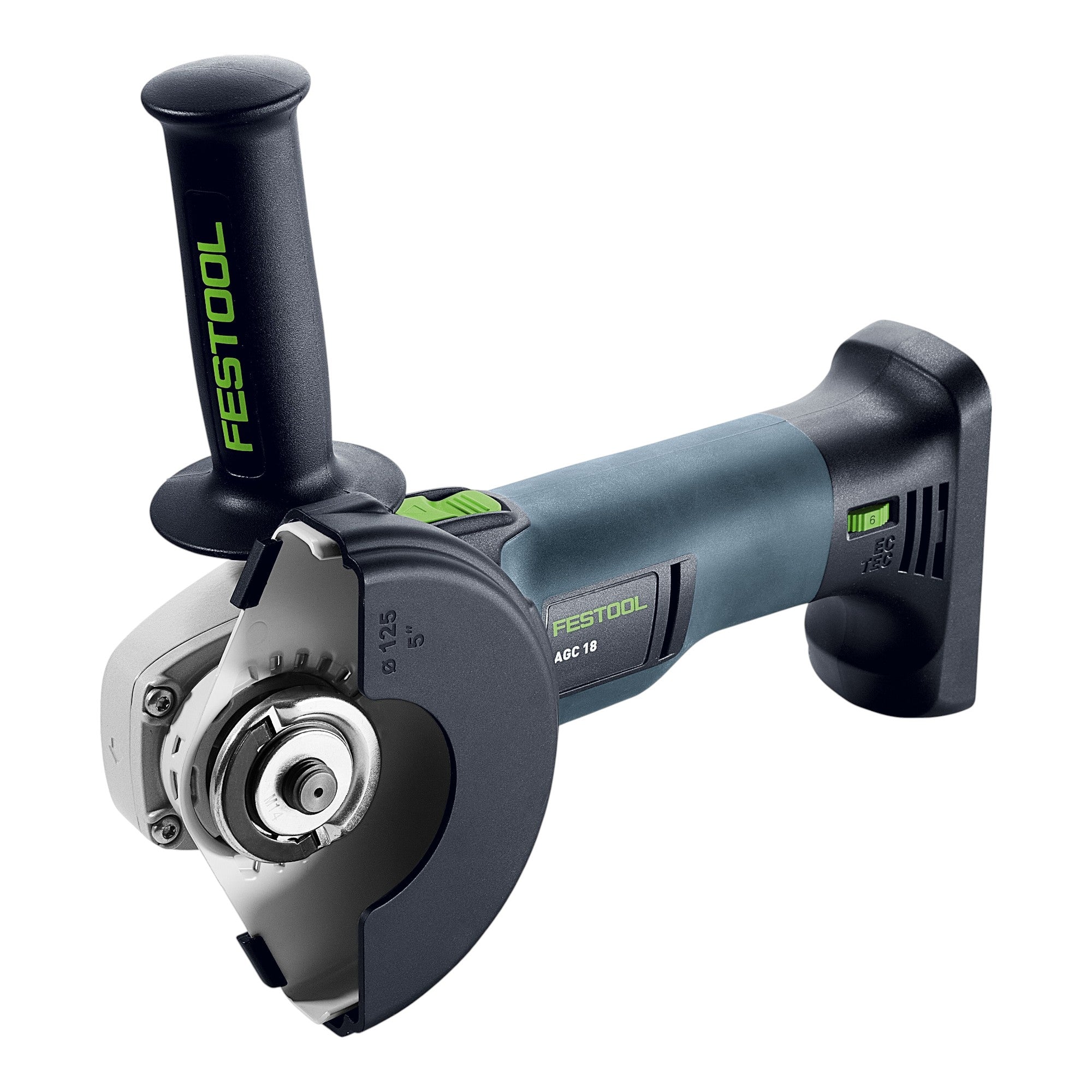 Festool AGC 18 125 EB Basic Akku Winkelschleifer 18 V 125 mm Brushless 2x Akku 5 0 Ah Ladegeraet Systainer 1 - toolbrothers