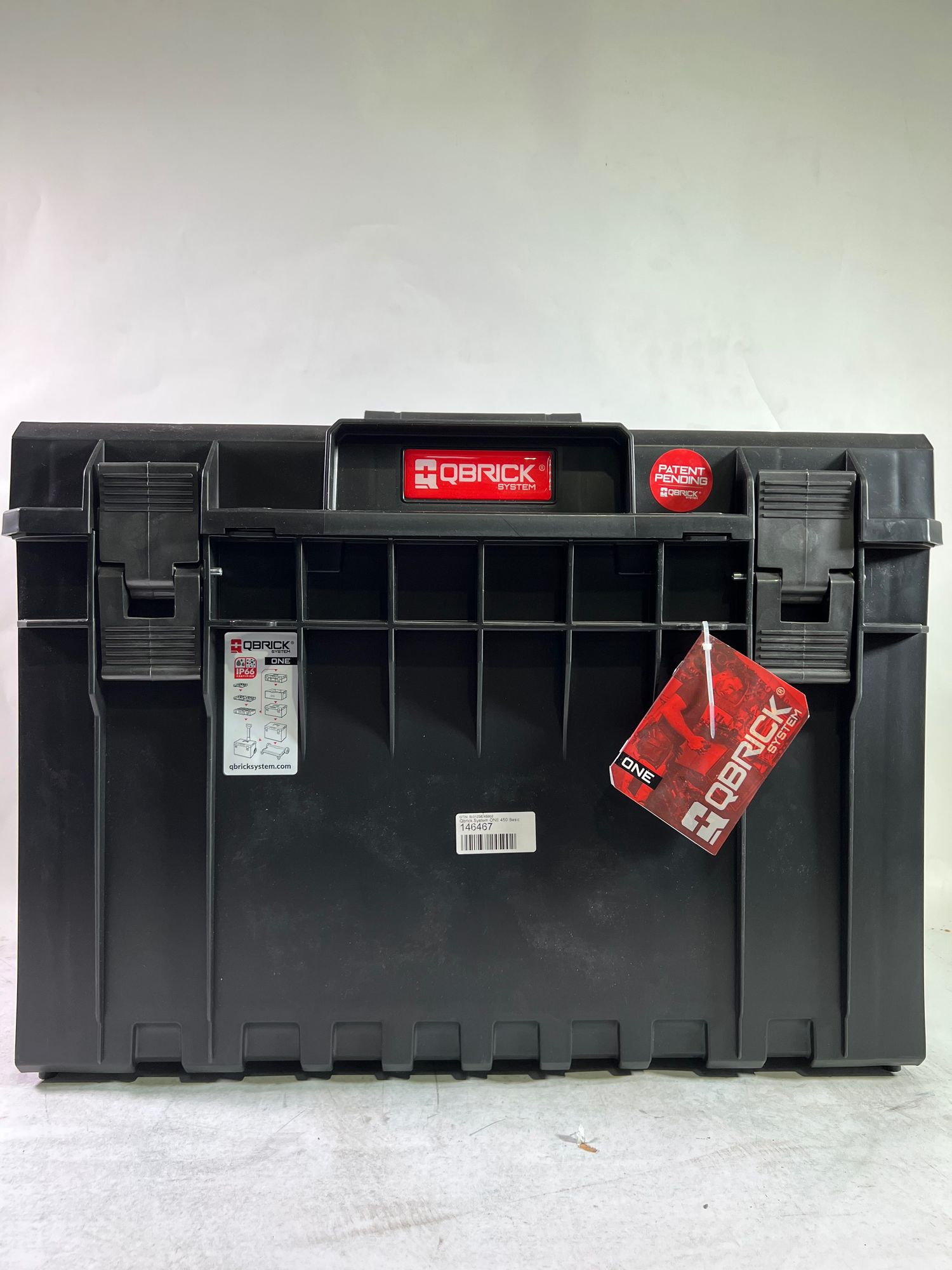 Qbrick System ONE 450 Basic Werkzeugkoffer 585 x 385 x 422 mm 52 l IP66 alte Version Beschaedigt 0 - toolbrothers