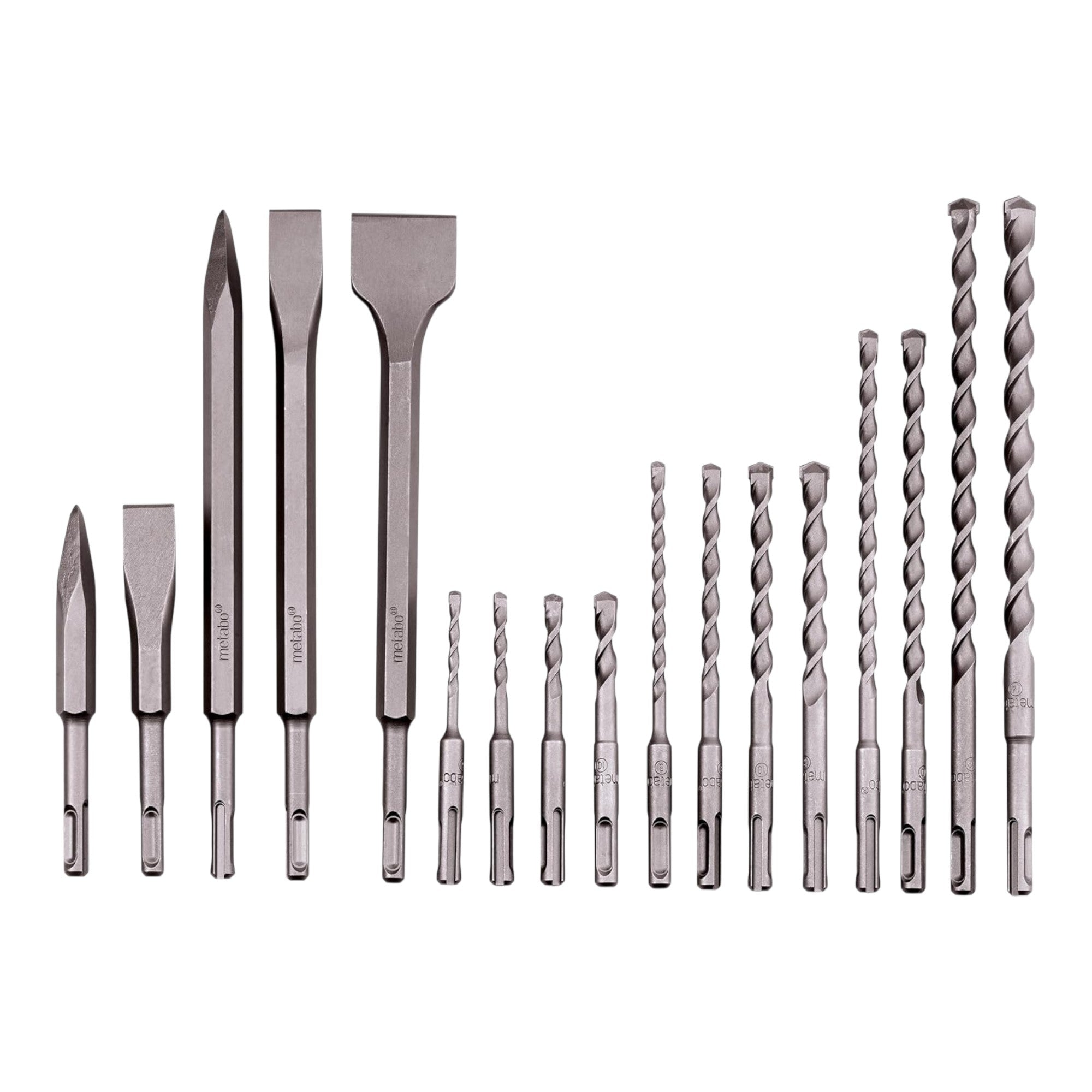 Metabo Bohrer Meisselset SDS plus SP 17 tlg Koffer 628414000  1 - toolbrothers