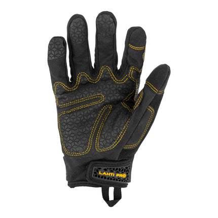LAHTI PRO Arbeitshandschuhe Groesse 9 L281609K schwarz gelb 4 - toolbrothers