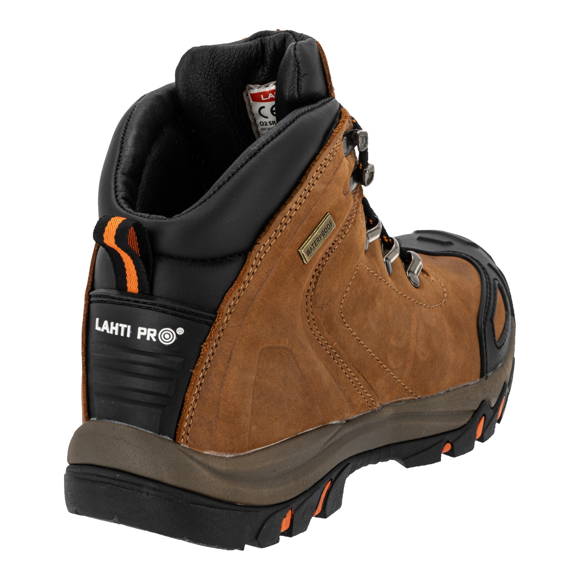 LAHTI PRO Arbeitsstiefel ohne Zehenschutzkappe O2 SRA Groesse 39 L3011539 braun 3 - toolbrothers