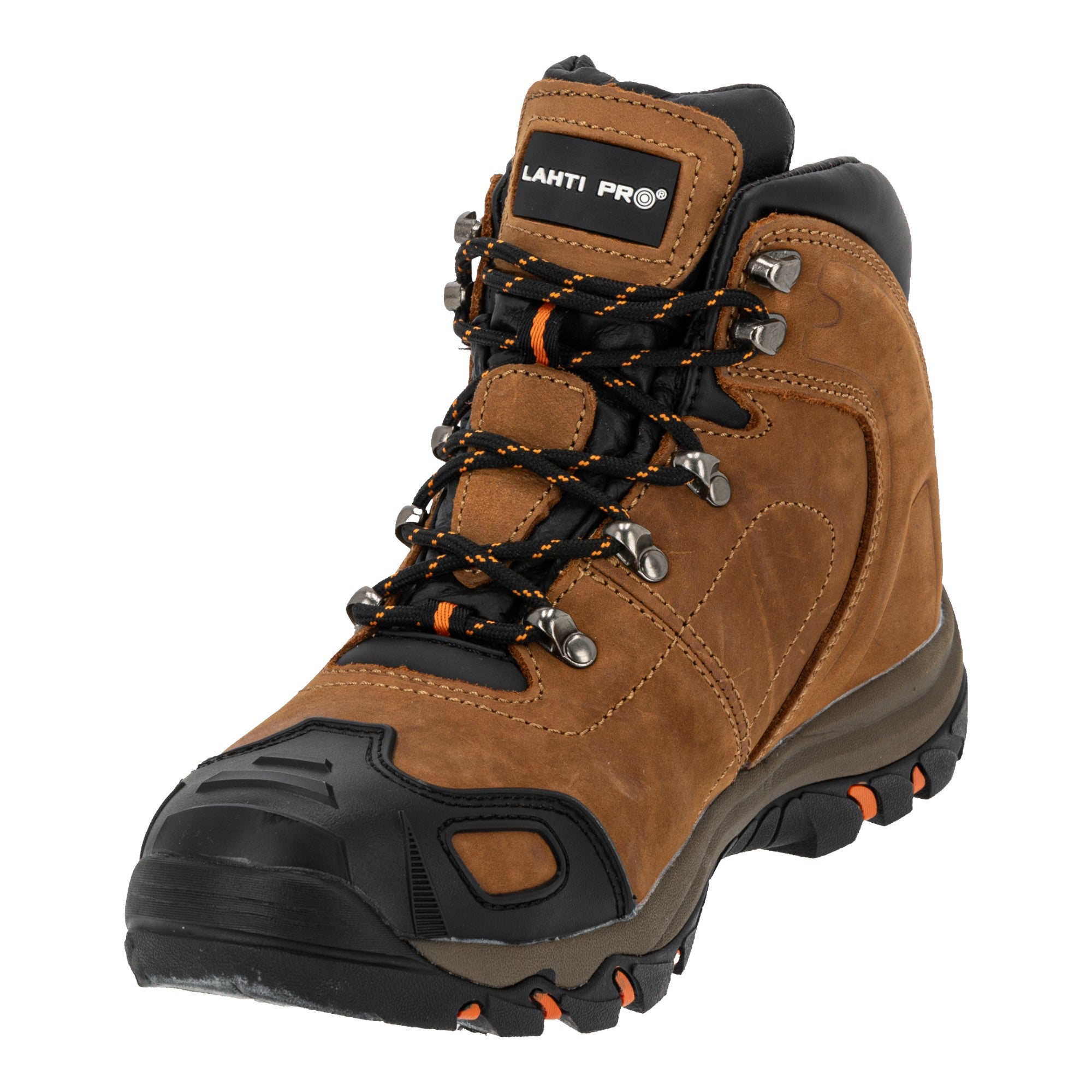 LAHTI PRO Arbeitsstiefel ohne Zehenschutzkappe O2 SRA Groesse 42 L3011542 braun 1 - toolbrothers
