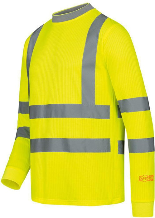 SAFESTYLE Warnschutz Langarm T Shirt OLEAS Groesse XXXL 8000142246  2 - toolbrothers