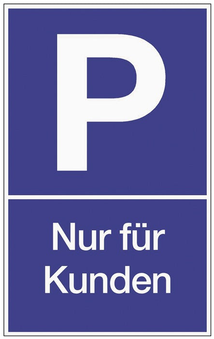 Parkplatzbeschilderung Parken fuer Kunden 3000277683  0 - toolbrothers