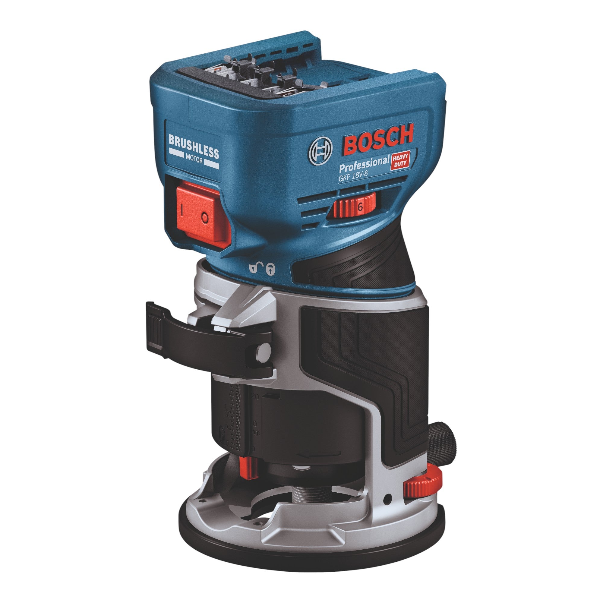 Bosch GKF 18V 8 Professional Akku Kantenfraese 18 V 8 0 mm Brushless 2x ProCORE Akku 4 0 Ah Ladegeraet Taucheinheit L Boxx 1 - toolbrothers