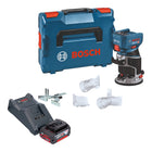 Bosch GKF 18V 8 Professional Akku Kantenfraese 18 V 8 0 mm Brushless 1x Akku 4 0 Ah Ladegeraet L Boxx 0 - toolbrothers