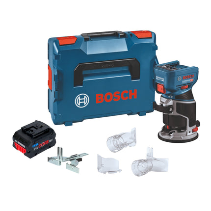 Bosch GKF 18V 8 Professional Akku Kantenfraese 18 V 8 0 mm Brushless 1x ProCORE Akku 5 5 Ah L Boxx ohne Ladegeraet 0 - toolbrothers
