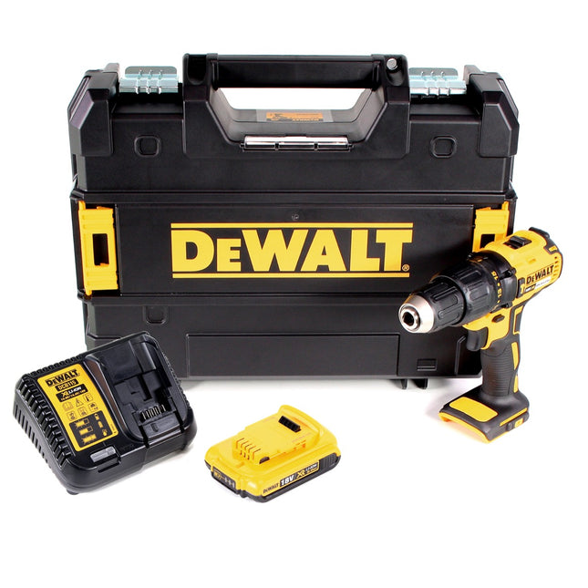 DeWalt DCD 778 D1T Akku Schlagbohrschrauber 18V 65N + 1x Akku 2,0Ah + Ladegerät in TSTAK Box - Toolbrothers