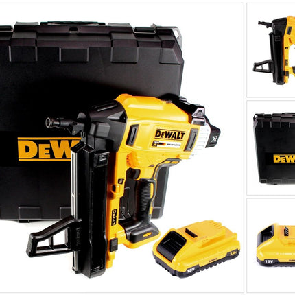 DeWalt DCN 890 NT Akku Nagler 18 V Li-Ion Brushless im Koffer + 1 x 3,0 Ah Akku - ohne Ladegerät - Toolbrothers