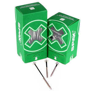 SPAX HI.FORCE Tellerkopfschraube 6,0 x 80 mm 500 Stk. ( 5x 0251010600805 ) Vollgewinde Torx T-STAR plus T30 4CUT WIROX