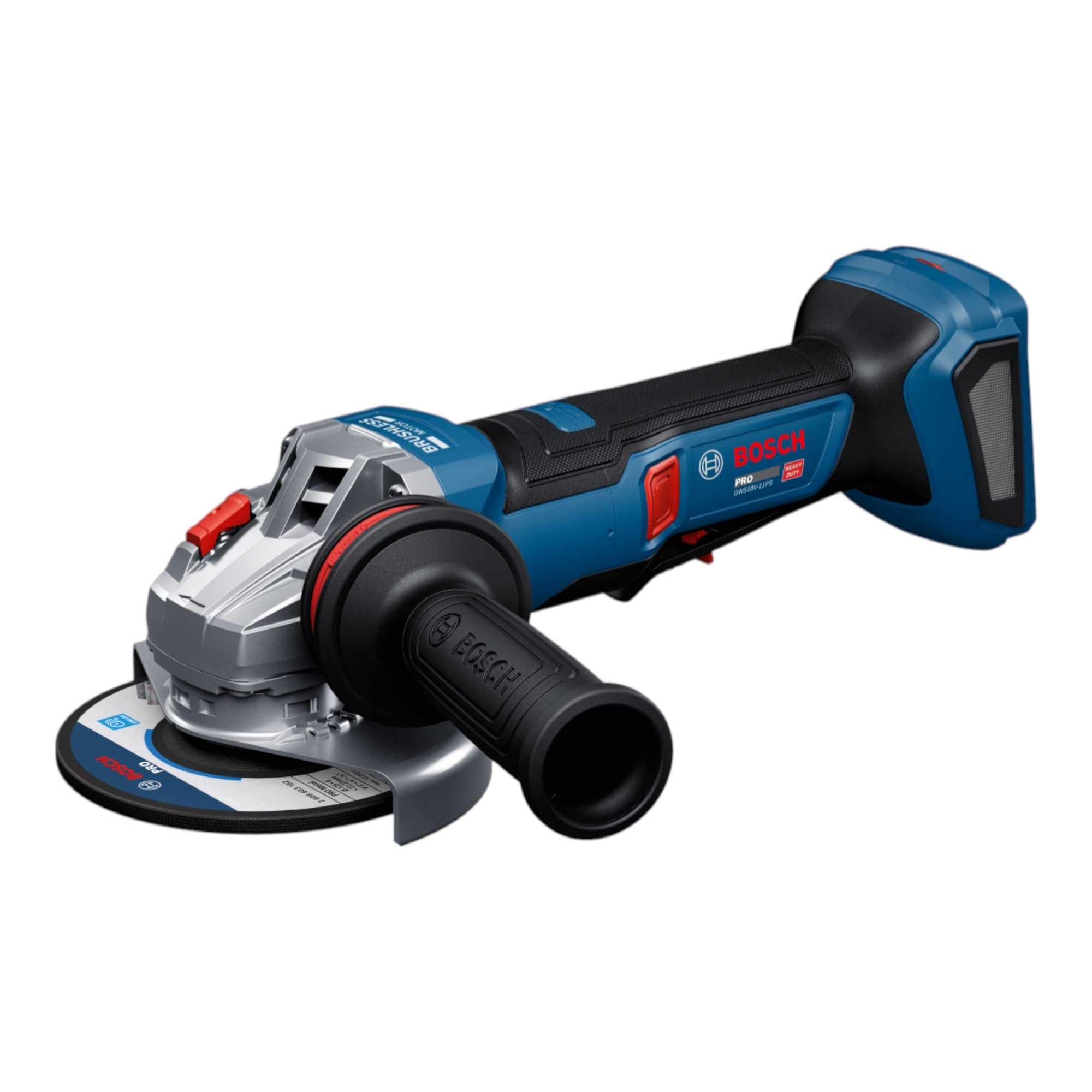 Bosch GWS 18V 11 PS Akku Winkelschleifer 18 V 125 mm Brushless 1x Akku 5 0 Ah ohne Ladegeraet 1 - toolbrothers