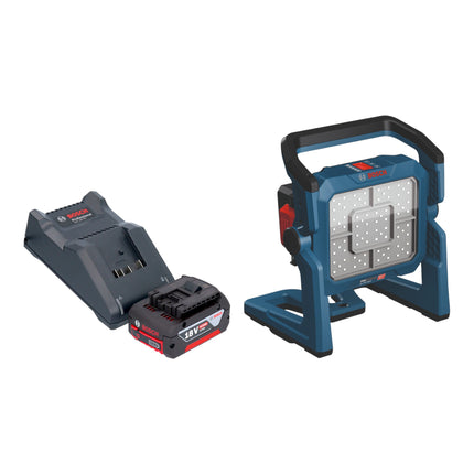 Bosch GLI 18V 5000 Akku Bauleuchte 18 V 5000 lm 1x Akku 4 0 Ah Ladegeraet 0 - toolbrothers