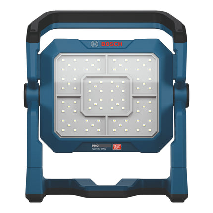 Bosch GLI 18V 5000 Akku Bauleuchte 18 V 5000 lm 2x Akku 5 0 Ah Ladegeraet 1 - toolbrothers