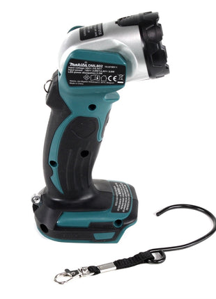 Makita DML 802 M1 Akku Lampe 18 V Li-Ion für 14,4 und 18 V Akku + 1 x 4,0 Ah Akku - ohne Ladegerät - Toolbrothers