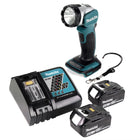 Makita DML 802 RM Akku Lampe 18 V Li-Ion für 14,4 und 18 V Akku + 2 x 4,0 Ah Akku + Ladegerät - Toolbrothers