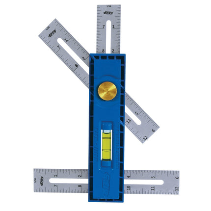 KREG Multi-Mark Messwerkzeug ( KMA2900 ) Winkelmesser Wasserwaage Multifunktionswerkzeug zum Anreißen und Messen - Toolbrothers