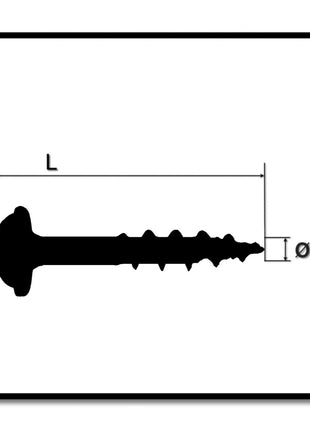 KREG Pocket-Hole Linsenkopfschraube 32 mm 250 Stk ( SML-F125-250 ) Vierkantantrieb Teilgewinde Feingewinde selbstschneidend verzinkt - Toolbrothers