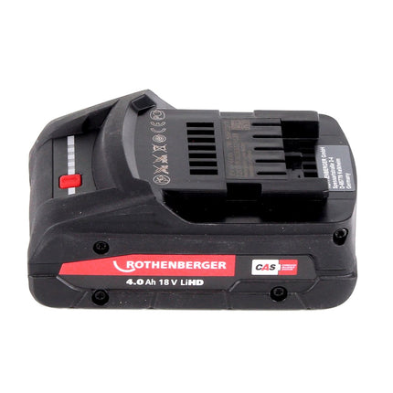 Rothenberger ROMAX 4000 Akku Pressmaschine 18V + 1x Akku 4,0Ah + Ladegerät + Koffer - Toolbrothers