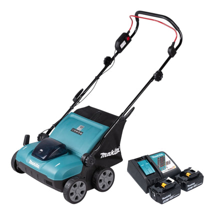 Makita DUV 320 RT2 Akku Vertikutierer 18 V 32 cm 30 l Brushless 2x Akku 5 0 Ah Ladegeraet 0 - toolbrothers