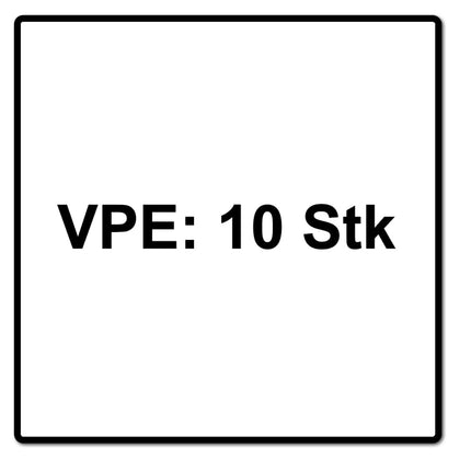 Komet Säbelsägeblatt WOOD 150mm 6tpi 10 Stk. ( 2x 501.084 ) CV-Stahl - Toolbrothers