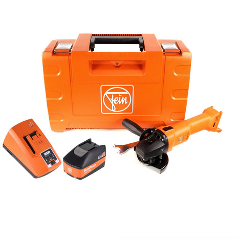 FEIN CCG 18-125 BL Akku Winkelschleifer 18V 125mm ( 71200262000 ) Set im Koffer mit 5,2 Ah High Power Akku und Lader - Toolbrothers