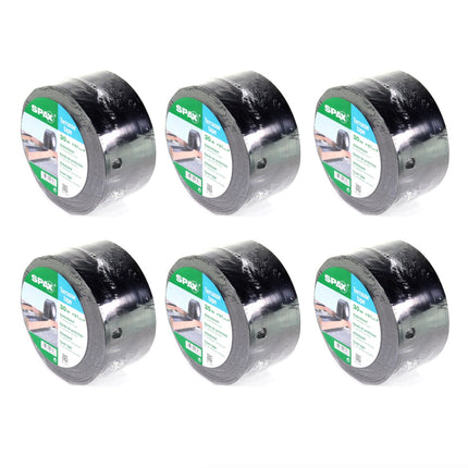 SPAX Tape 30m x 87mm 6x Klebeband UV-resistent ( 6x 5000009186419 ) selbstklebend lösbar - Toolbrothers