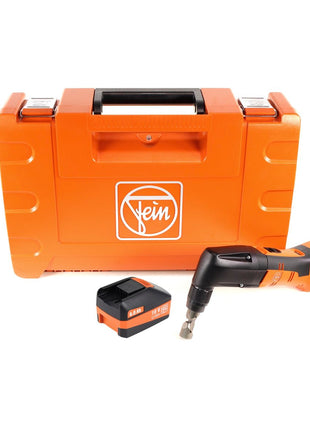 FEIN ABLK 18 1.6 E Akku Knabber 18V + 1x Akku 6,0Ah + Koffer ( 71320461000 ) - ohne Ladegerät - Toolbrothers