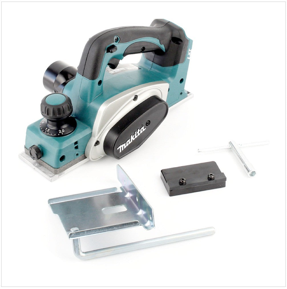 Makita BKP 180 18V Li-ion Rabot sans fil solo - Produit seul - sans accessoires, sans batterie, sans chargeur, sans coffret