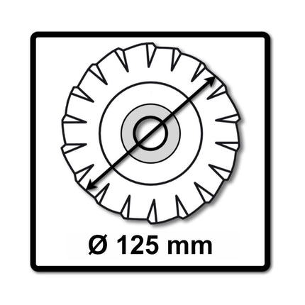 Bosch Fächerschleifscheiben X551 Expert for Metal 125mm, K40, 10 Stück ( 10x 2608606716 ) - Toolbrothers