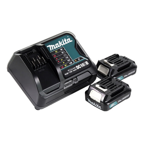 Makita Power Source Kit 12V mit 2x BL1021B Akku 2,0Ah + DC10SB Ladegerät - Toolbrothers