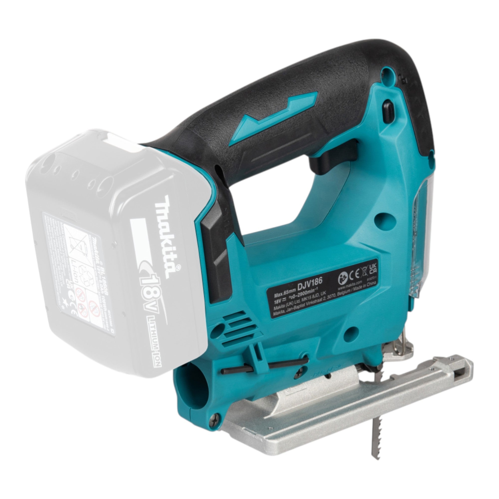Makita DJV 186 RT1J Akku Pendelhubstichsaege 18 V 1x Akku 5 0 Ah Ladegeraet Makpac 4 - toolbrothers
