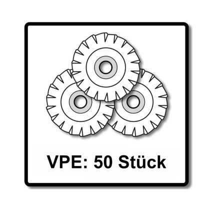 Bosch Fächerschleifscheiben X551 Expert for Metal 125mm, K40, 50 Stück ( 50x 2608606716 ) - Toolbrothers