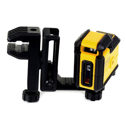 Stanley Cross 360 Kreuz Linienlaser grün für Stanley Stativ 1/4" 54 cm bis 154 cm - Toolbrothers